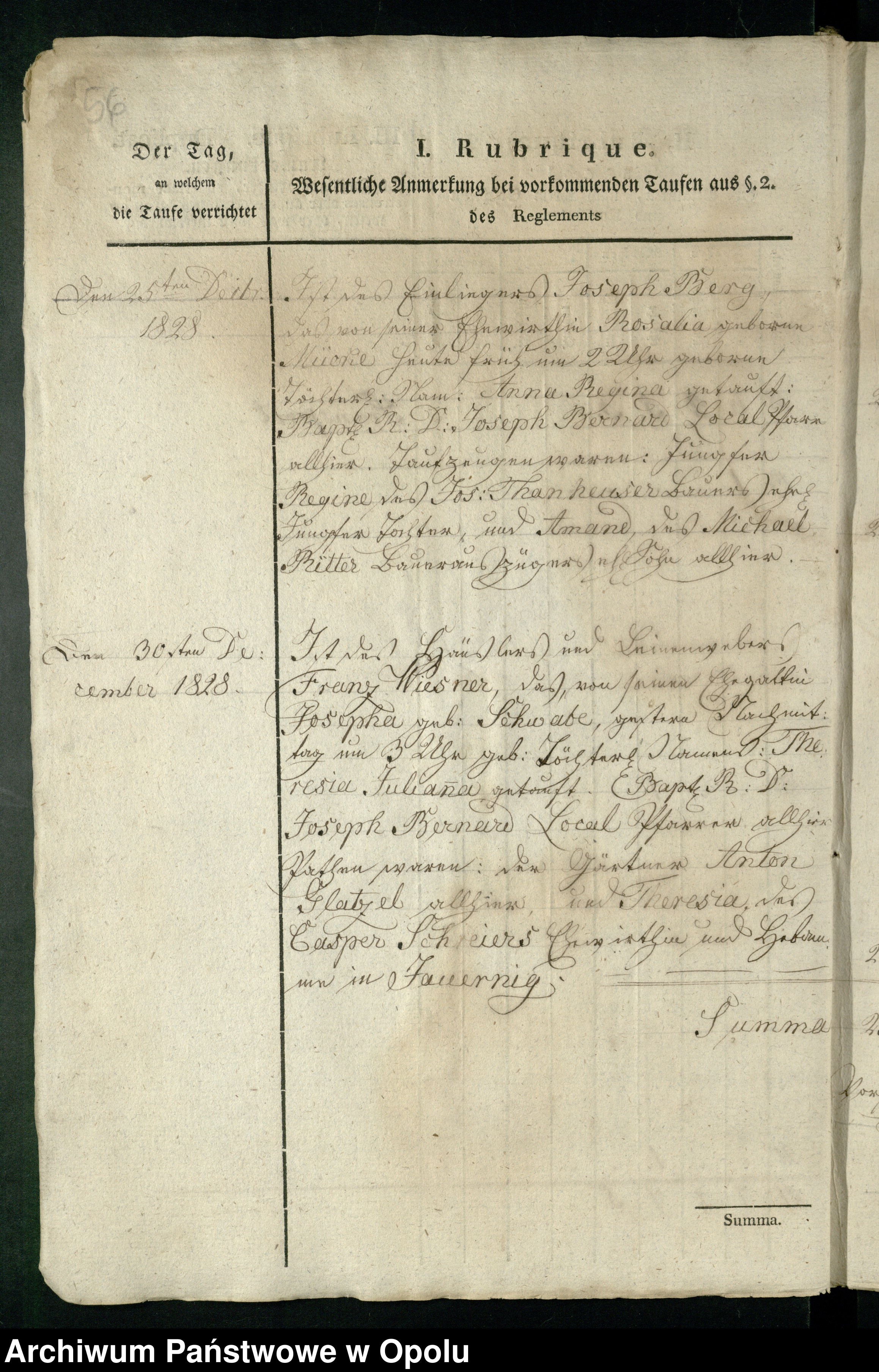 Skan z jednostki: Kirchenbuchduplikate der Pfarrei Heinersdorf Geburten, Heirat- und Sterberegister 1827-1832, 1836-1839