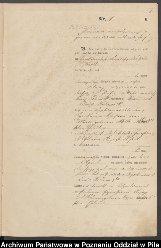 image.from.unit.number "Księga małżeństw"