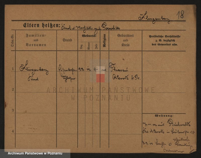 Obraz 18 z jednostki "Klingeberg - Klofik"