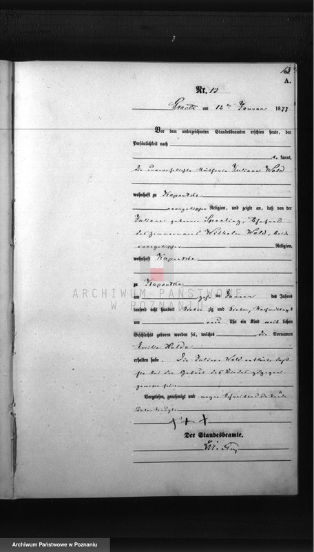 Obraz 15 z jednostki "Księga urodzeń"