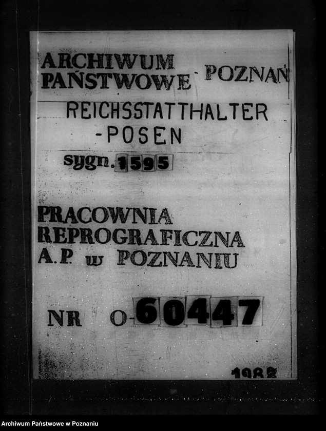 Obraz 1 z jednostki "Verwaltungspersonal. Unbedingt kriegswichtige Stellungen"