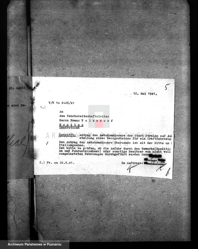 Obraz 9 z jednostki "Beschlagnahme von Lastkraftwagen. Kontrolle der Lastwagen auf Landstrassen"