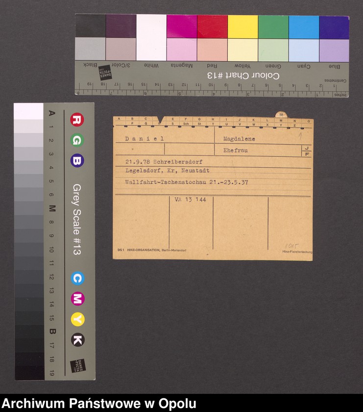 Obraz 3 z jednostki "[Daniel Magdalene, ur. 21.9.1878 Schreibersdorf]"