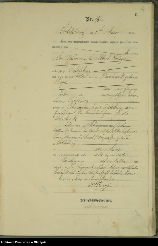 image.from.unit.number "Sterbe-Haupt-Register Nr 1 - 74"