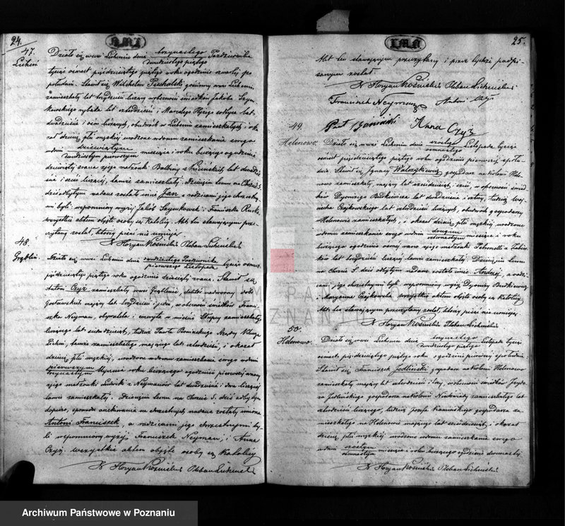 Obraz 13 z jednostki "Duplikat urodzonych, zaślubionych i zmarłych"
