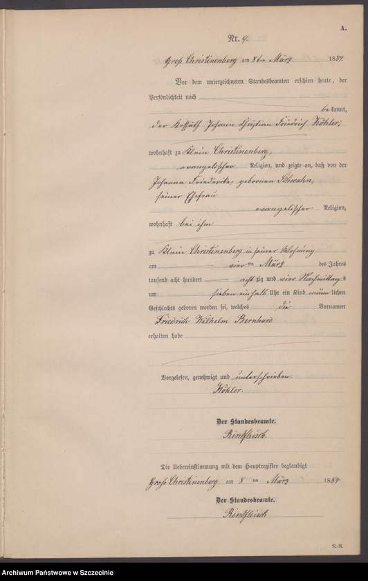 Obraz 12 z jednostki "Geburts-Register (Neben-Register)"
