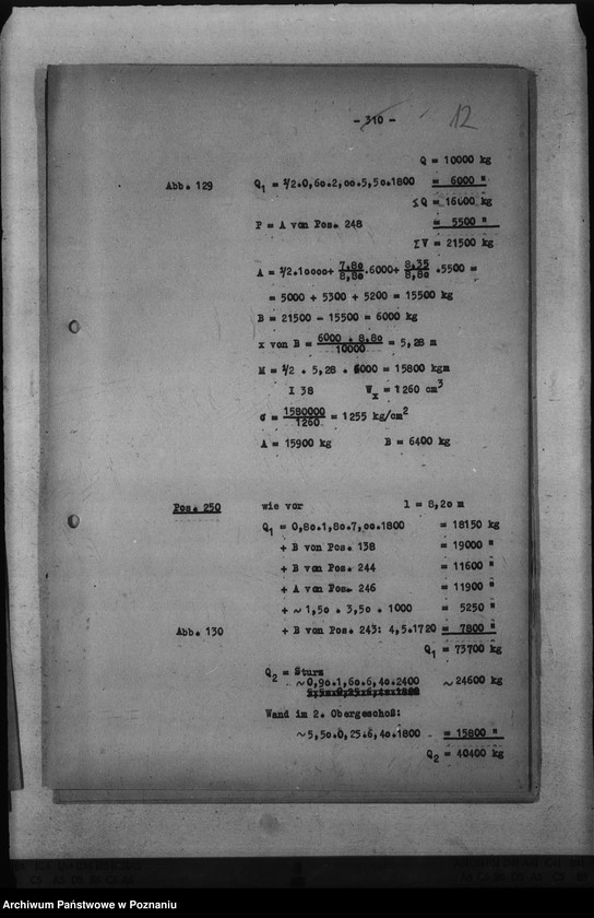 Obraz 16 z jednostki "Opis statyczny zamku w Poznaniu - III"