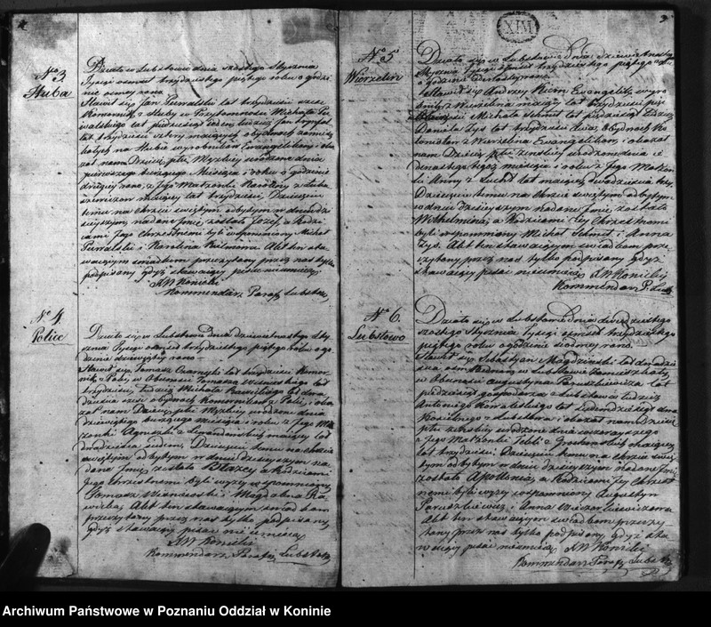 Obraz 4 z jednostki "Duplikat urodzonych, zaślubionych, zmarłych"