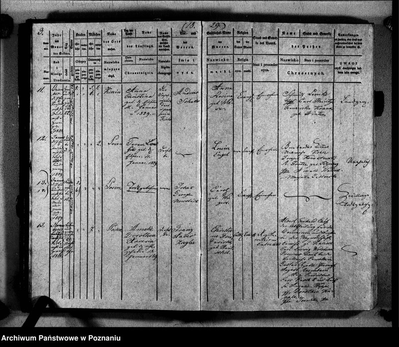 Obraz 6 z jednostki "Duplikat der Getauften, Getrauten, Verstorbenen"