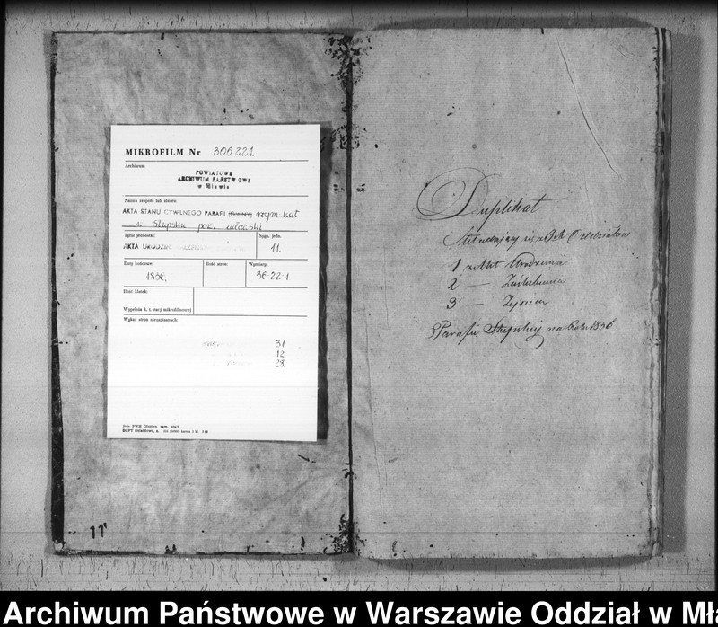 image.from.unit.number "Akta urodzeń, małżeństw i zgonów"