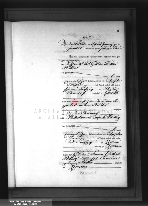 Obraz 6 z jednostki "Heirats-Neben-Register"