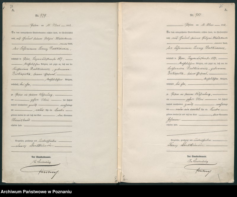 Obraz 15 z jednostki "Księga miejscowa urodzeń tom III [Rejestr główny urodzeń]"