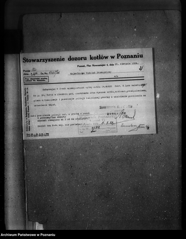 Obraz 6 z jednostki "Młyn parowy w Kiszewku, pow. obornicki własność St. Turno nr woj 114"