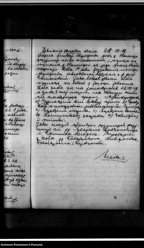 Obraz 11 z jednostki "Protokoły zebrań zarządu"