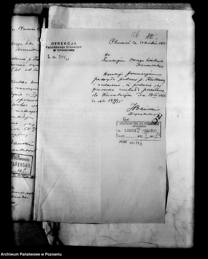 Obraz 20 z jednostki "Państwowe Gimnazjum imienia świętej Barbary - Chodzież"