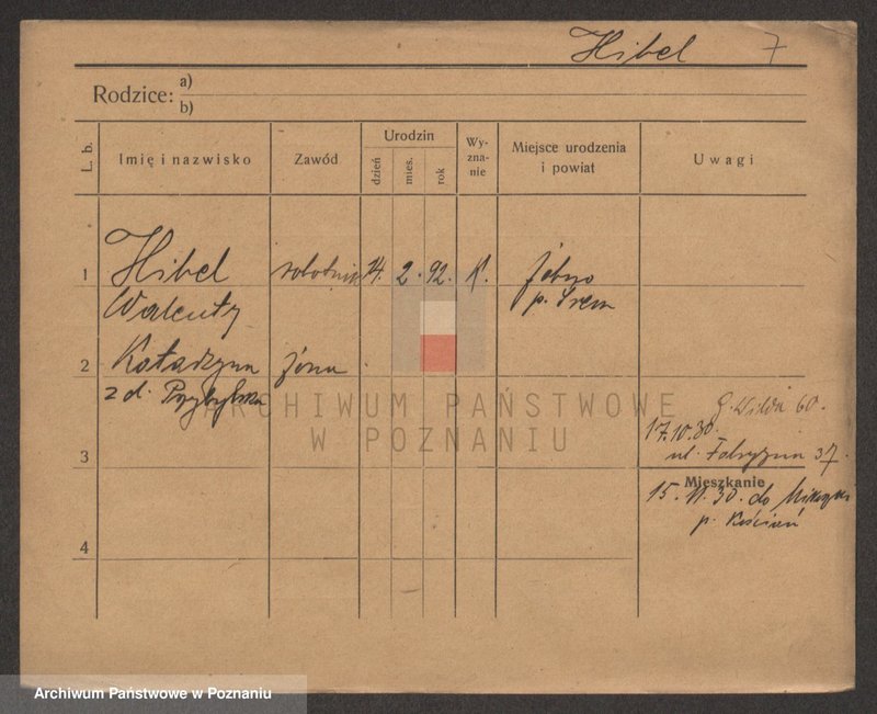 Obraz 7 z jednostki "Hibel (Hü) - Hilczyński"