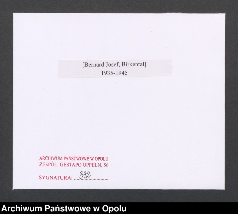 Obraz 2 z jednostki "[Bernard Josef, Birkental]"