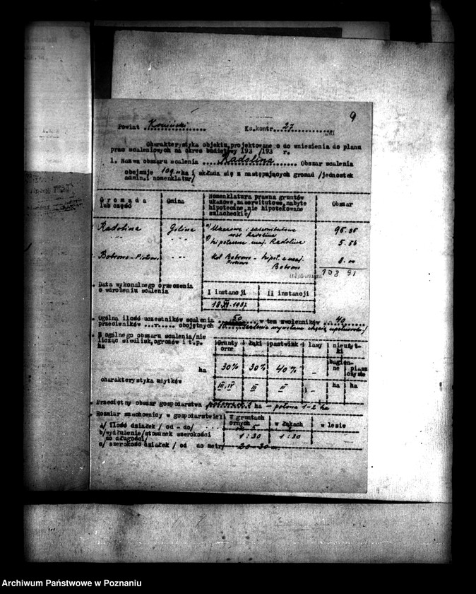 Obraz 12 z jednostki "/Scalenie gruntów wsi Radlina powiatu konińskiego/"