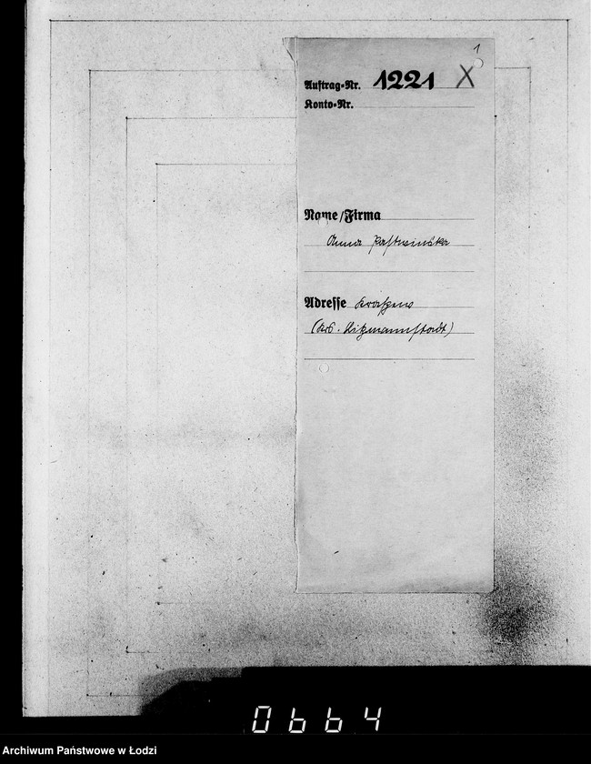 Obraz 5 z jednostki "J 1221-1240 [Wnioski Żydów z Getta o zwrot należności za pracę i towar wzięty na kredyt]"