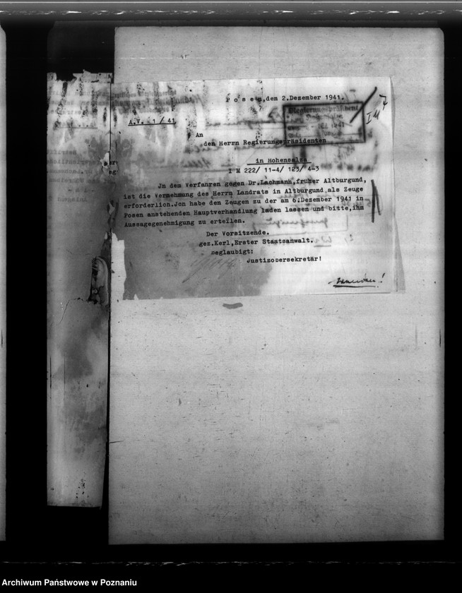 Obraz 11 z jednostki "Notdienstverpflichtung der Ärzte"