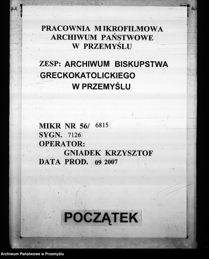 image.from.unit.number "[Kopie ksiąg metrykalnych parafii Węglówka (dekanat Krosno)]"