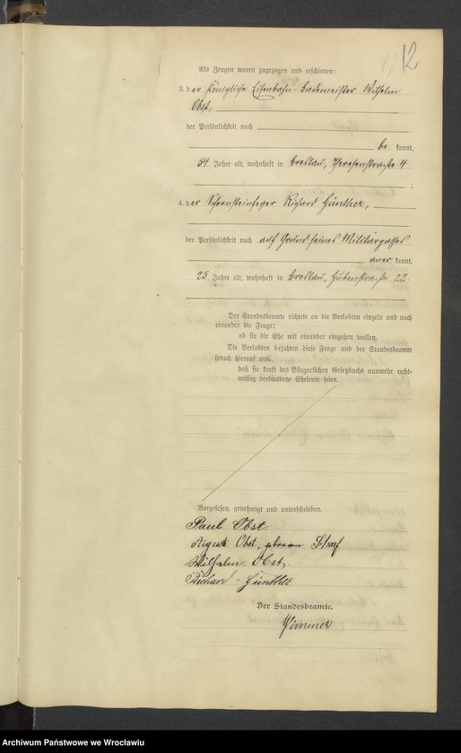 image.from.unit.number "Heiraths-Haupt-Register Breslau IV 1900 Band 2"