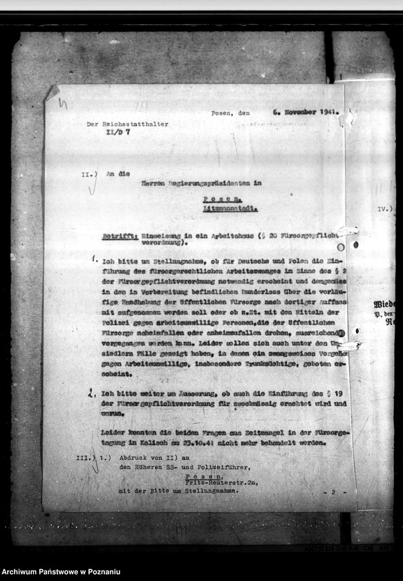 Obraz 8 z jednostki "Einwesung ins Arbeitshaus"