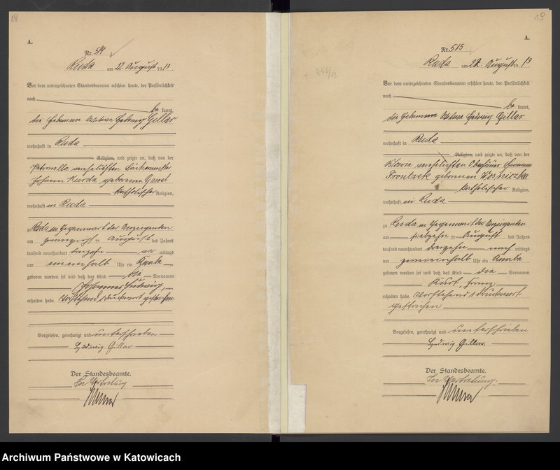 image.from.unit.number "Księga urodzeń nr 498 – 854 tom II"