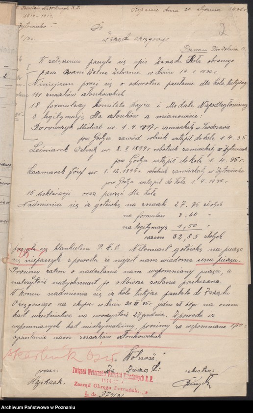 Obraz 5 z jednostki "Żytowiecko, powiat Gostyń - akta koła."