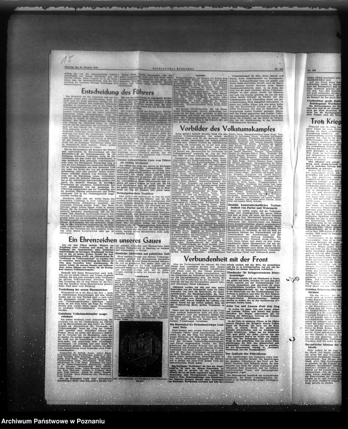 Obraz 19 z jednostki "Wycinki prasowe dotyczące Kraju Warty"