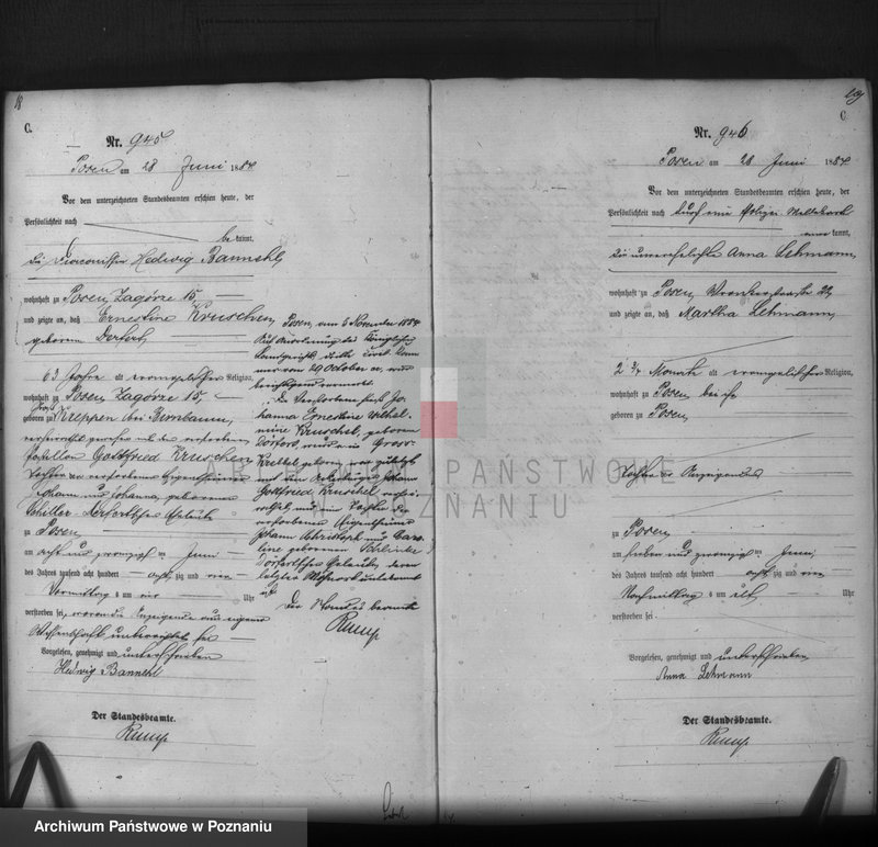 Obraz 11 z jednostki "Księga zgonów t. III"