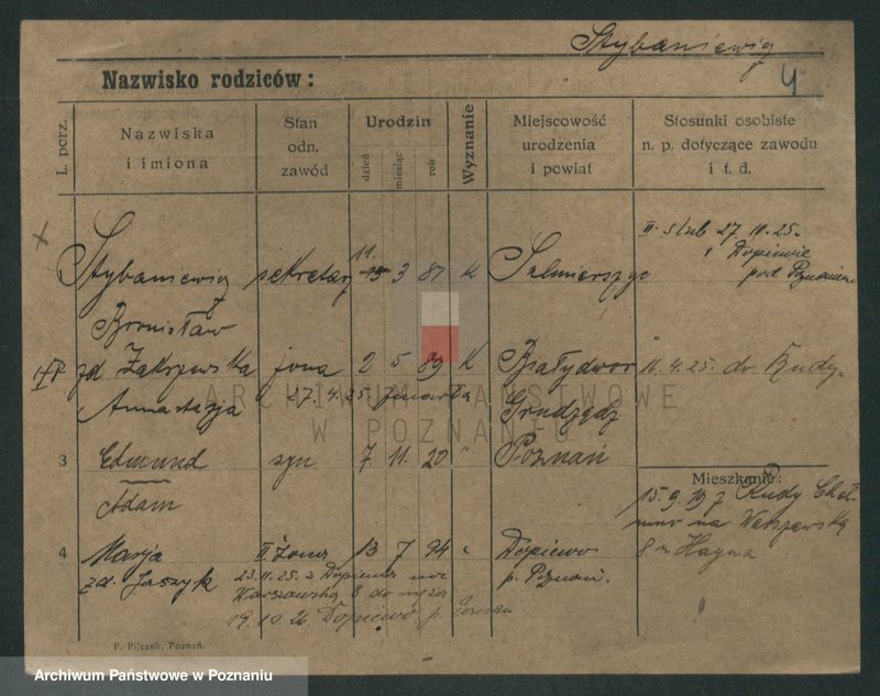 Obraz 10 z jednostki "Stybaniewicz - Suchopartka"