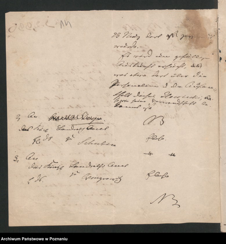 Obraz 17 z jednostki "A. betr. Gutspächter Iłowiecki in Rynsk, Kreis Thorn und andere des Namens"