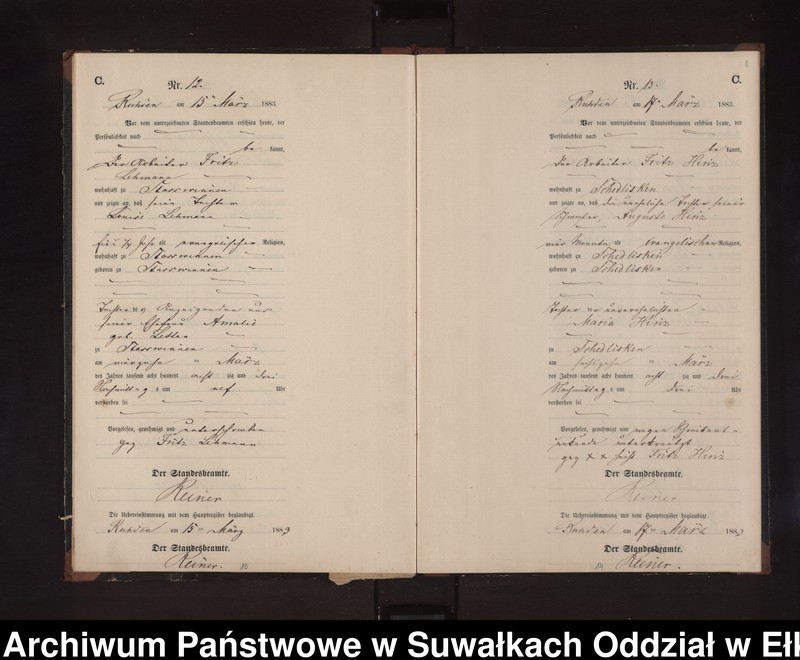 image.from.unit.number "Sterbe-Neben-Register des Preussischen Standes-Amtes Stasswinnen Kreis Loetzen"