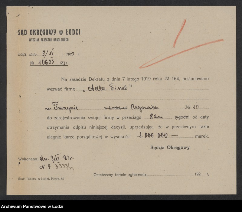 Obraz 3 z jednostki "Adler Fiszel- sprzedaż garderoby"