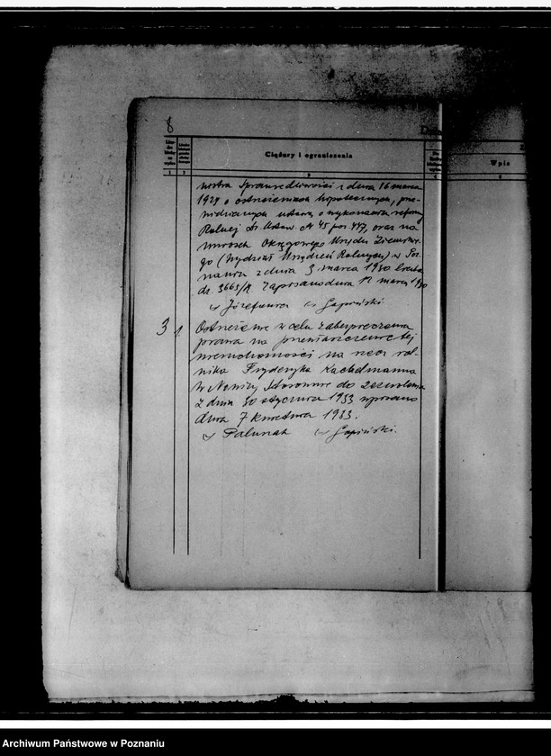 Obraz 12 z jednostki "Uwierzytelniony odpis księgi wieczystej obwodu dworskiego w Jabłonowie powiat chodzieski"