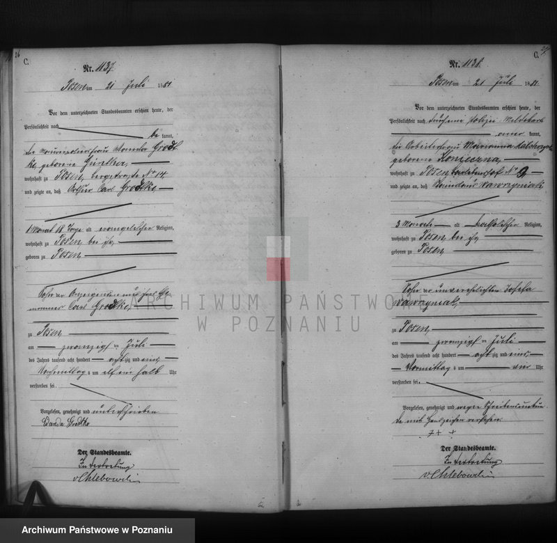 Obraz 15 z jednostki "Księga zgonów t. III"