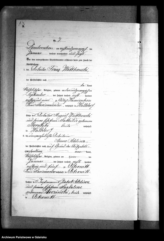 image.from.unit.number "Księga małżeństw"