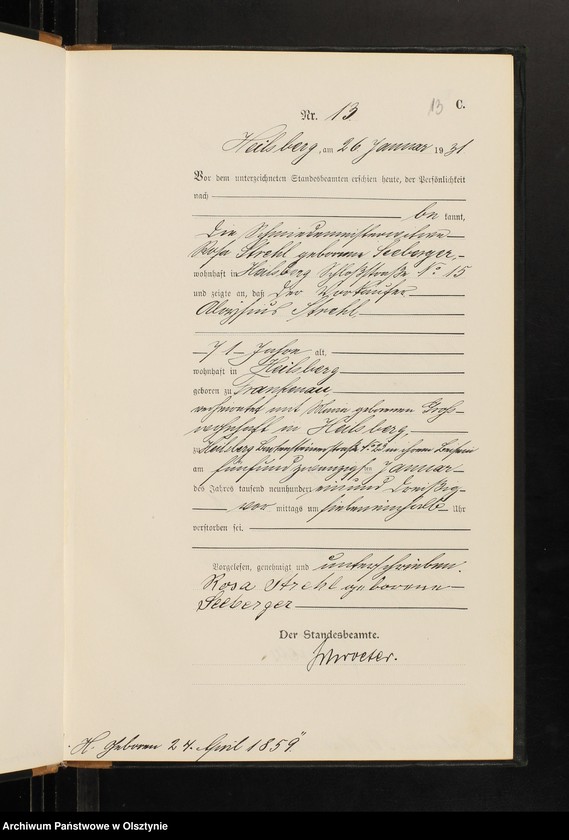 image.from.unit.number "Sterbe-Neben-Register Nr 1-171"