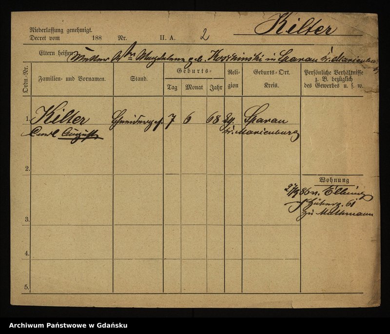 image.from.unit.number "Karty meldunkowe: Kilter - Kindler"