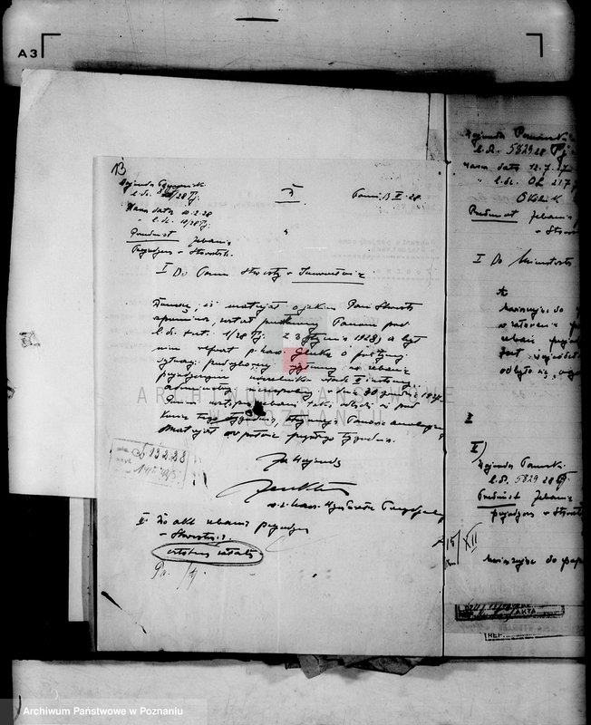 Obraz 17 z jednostki "Zebrania periodyczne powiatowe /protokoły z zebrań kierowników władz i urzędów niezespolonych z terenu poszczególnych powiatów omawiające ogólną sytuację polityczną i społeczno-gospodarczą"