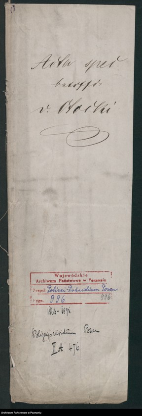 Obraz 2 z jednostki "A. betr. Familie von Otocki"