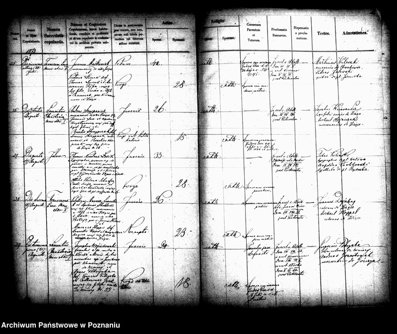 Obraz 11 z jednostki "Księga małżeństw"