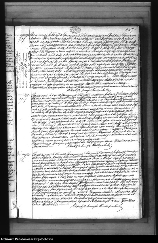 image.from.unit.number "Księga urodzeń, małżeństw i zgonów w roku 1884"