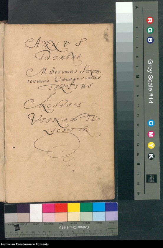 Obraz 4 z jednostki "Protocolon actorum officii consularis Posnaniensis."