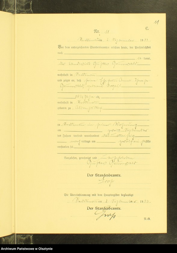 image.from.unit.number "Sterbe-Neben-Register Nr 1 - 17 [ Księga zgonów - wtóropis ]"