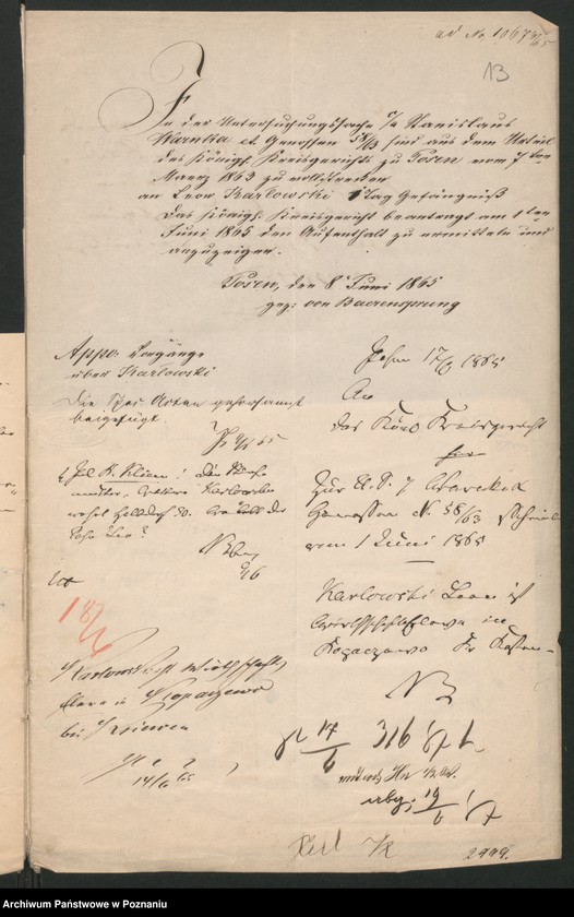 Obraz 15 z jednostki "A. betr. Karlowski Wladislaus, Franz und Leon"