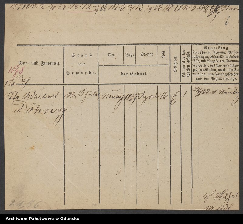 image.from.unit.number "Karty meldunkowe: Döring O. - Domalsky"