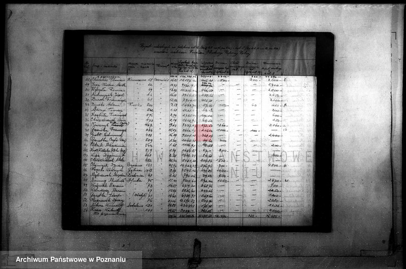 Obraz 6 z jednostki "Rejestr udzielonych na podstawie art. 16 i 5 umorzeń należności Funduszu Obrotowego Reformy Rolnej dla osad rentowych"