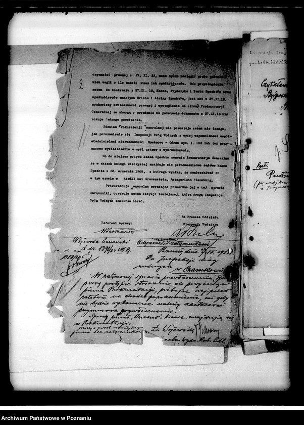 Obraz 6 z jednostki "/Przewłaszczenie parceli M. Spechtowej z Romanowa/"